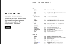 Thumbnail of Tribe Capital