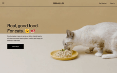 Thumbnail of Fresh Cat Food - Healthy & Vet-Loved | SmallsClose Icon
