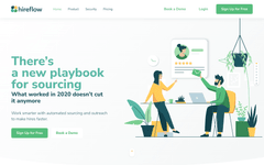 Thumbnail of Hireflow: AI Sourcing and Recruiting Automation
