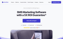 Thumbnail of SMS Marketing Software, Text Messaging Services with 5X ROI- Emotive