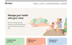 Thumbnail of Mindset Health | Hypnotherapy Apps for Health Conditions