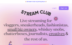 Thumbnail of Stream Club