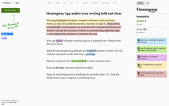 Thumbnail of Hemingway Editor