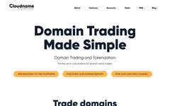 Thumbnail of Cloudname - Buy, Sell, Rent & Tokenize Domains