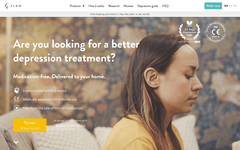 Thumbnail of 
                Medication-free depression treatment - Flow Neuroscience
            