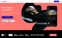 Thumbnail of Curio | Journalism, narrated | Download the app nowCurio logoCurio logoCurio logo
