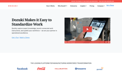 Thumbnail of Dozuki | Manufacturing Connected Worker Platform