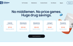 Thumbnail of Homepage of Mark Cuban Cost Plus Drugs