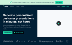 Thumbnail of Matik | Data-Driven Content Automation Software