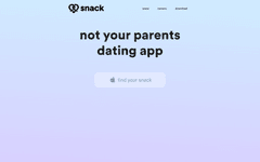 Thumbnail of Snack - GenZ Dating App