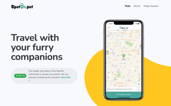 Thumbnail of Spoton.pet – Ridehailing with pets reimagined