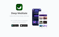 Thumbnail of Deep Meditate: Meditation & Sleep – Life can be stressful, but meditation isn't. Join us for truly eye-opening meditation sessions, fit for beginners, and seasoned meditators alike.