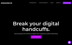 Thumbnail of OneScreen.ai - The Out of Home (OOH) Advertising Marketplace
