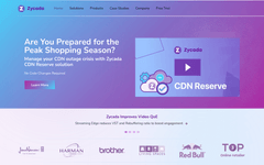 Thumbnail of Zycada - Drive the fastest and most engaging experiences in eCommerce, streaming and SaaS