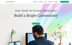 Thumbnail of AI Content Moderation for Trust and Safety | Spectrum Labs