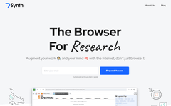 Thumbnail of Synth | Browser of the Future