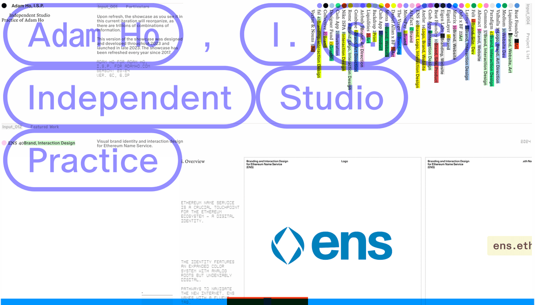 Thumbnail of Adam Ho — Index