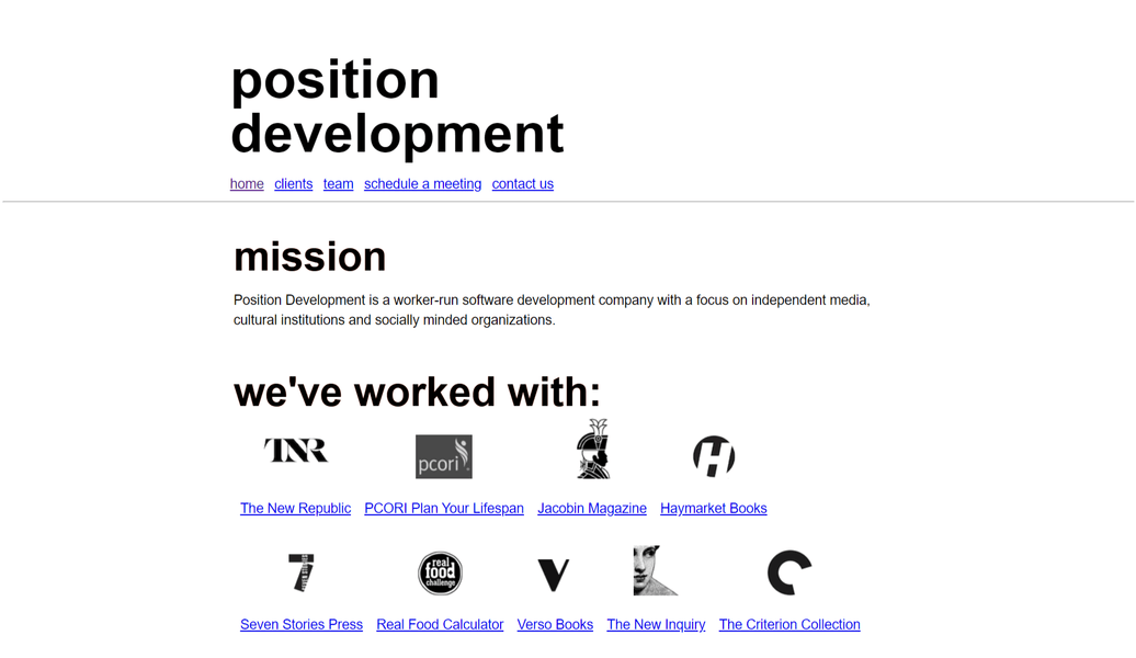 Thumbnail of position development