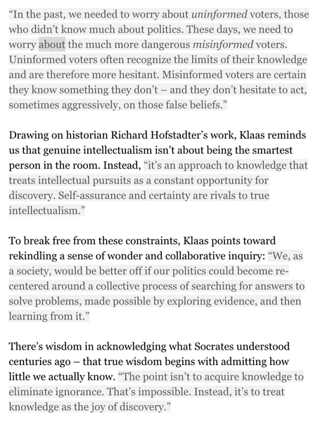 Thumbnail of Dense Discovery – Issue 333 / Knowingness: a modern disease
