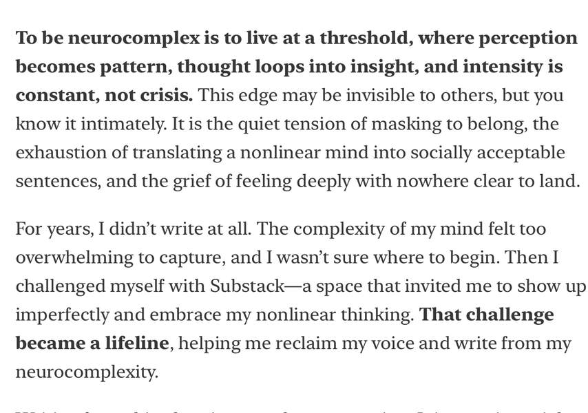 Thumbnail of Should I Share This? Writing From the Edge of a Complex Mind