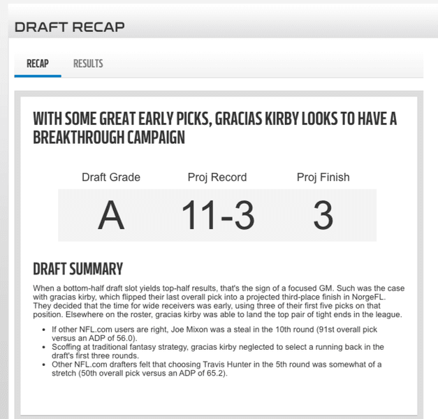 Thumbnail of Welcome to the NFL | NFL Fantasy