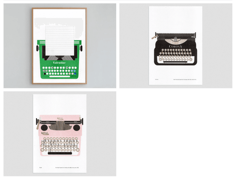 Thumbnail of Typewriter Prints
