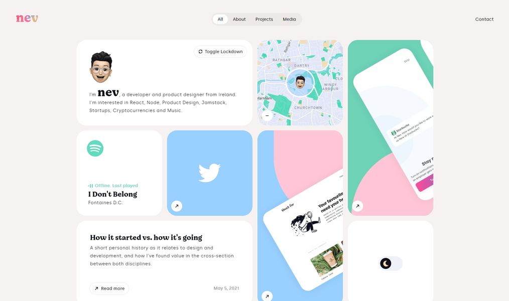 Thumbnail of Nev Flynn — Developer, Designer