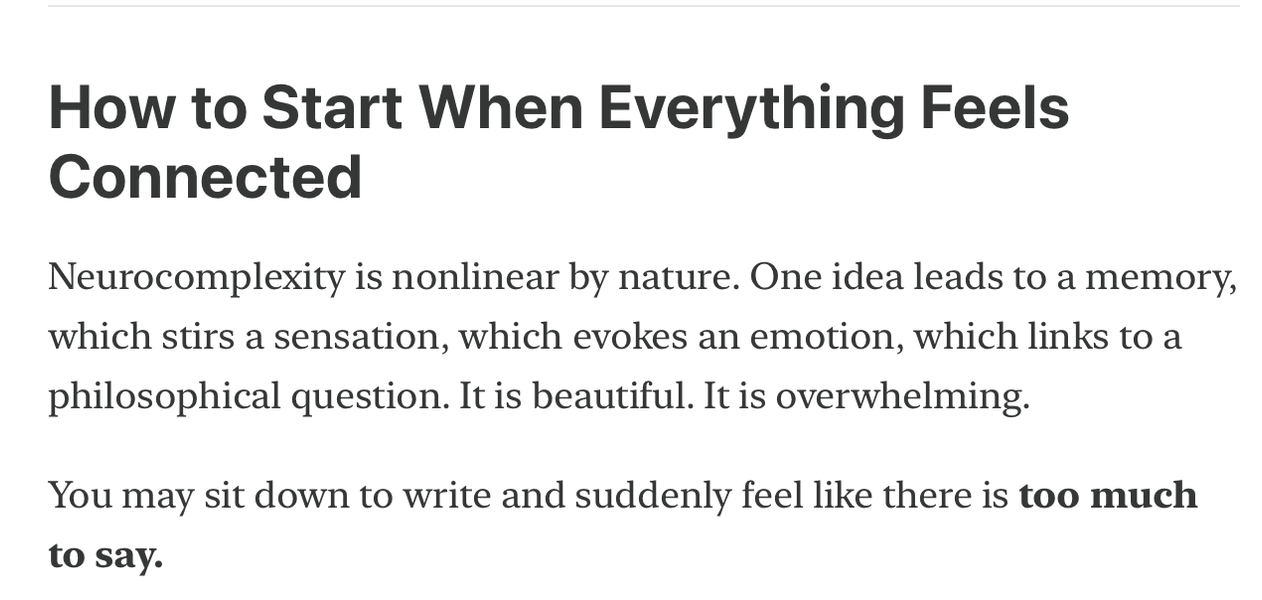 Thumbnail of Should I Share This? Writing From the Edge of a Complex Mind