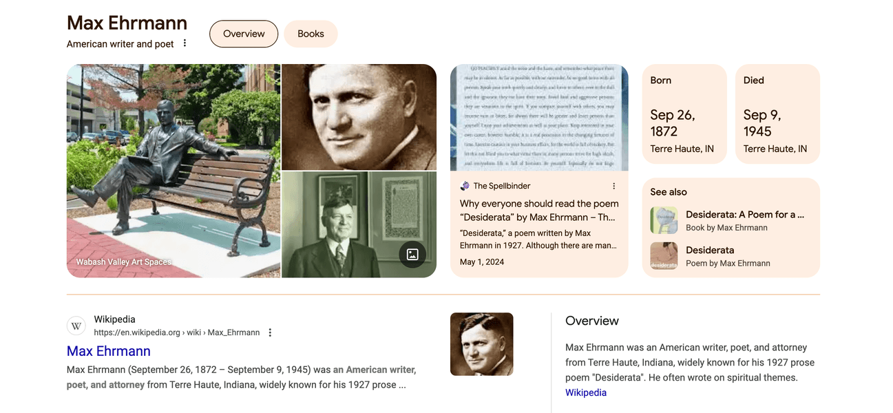 Thumbnail of Google Search