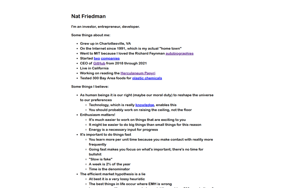 Thumbnail of Nat Friedman