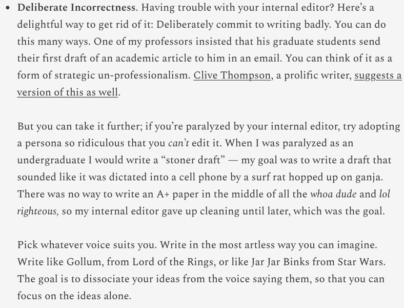 Thumbnail of The Nonwriter's Guide to Writing a Lot