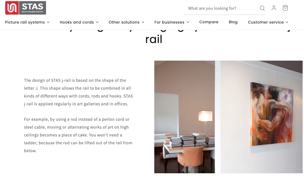 Thumbnail of STAS J-Rail Gallery Hanging System with Installation Kit