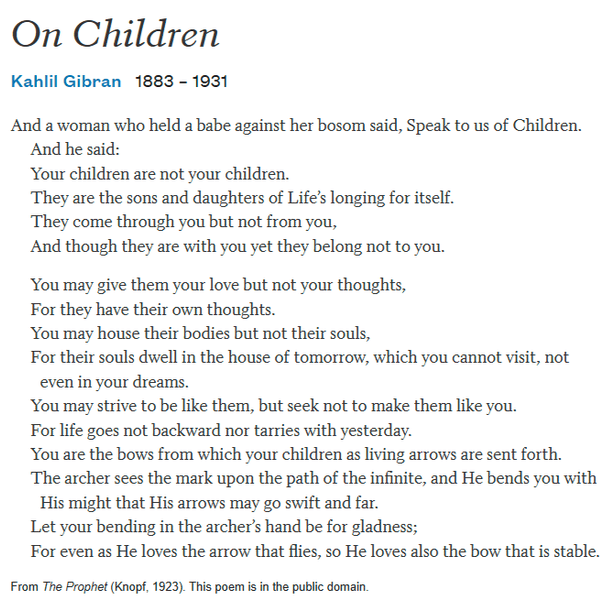 Thumbnail of On Children