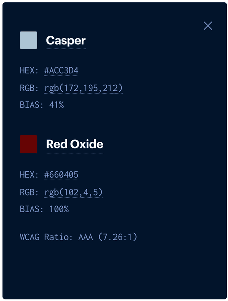 Thumbnail of Khroma - The AI color tool for designers