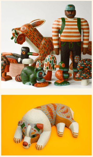 Thumbnail of Whittled Wood Sculptures by Brett Stenson Conjure Curiosity and Longing