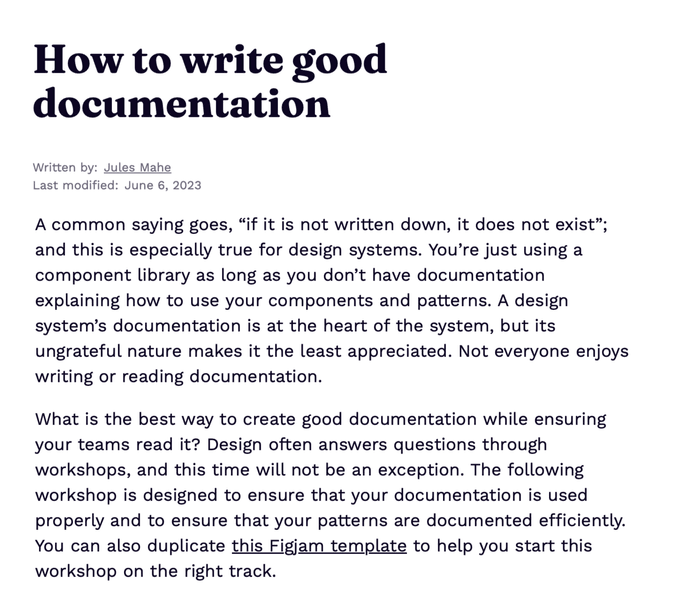 Thumbnail of How to write good documentation