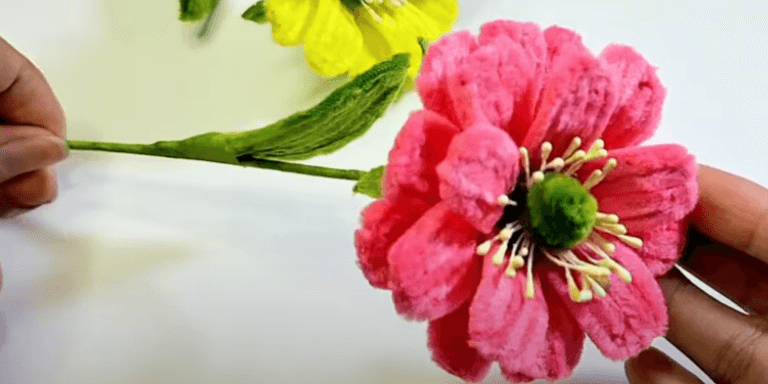 Thumbnail of DIY Flowers | How to Make Zinnia flowers Flower Using Pipe Cleaners