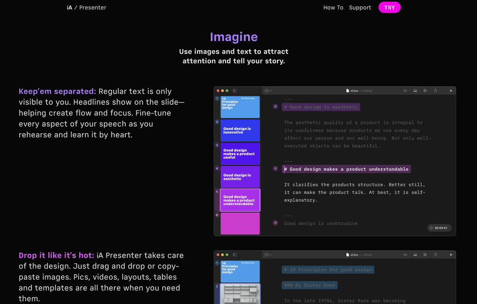Thumbnail of iA Presenter