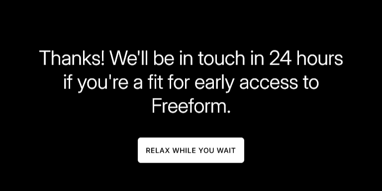Thumbnail of Freeform | AI Forms for Better Answers