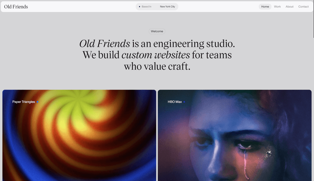 Thumbnail of Old Friends · Engineering Studio