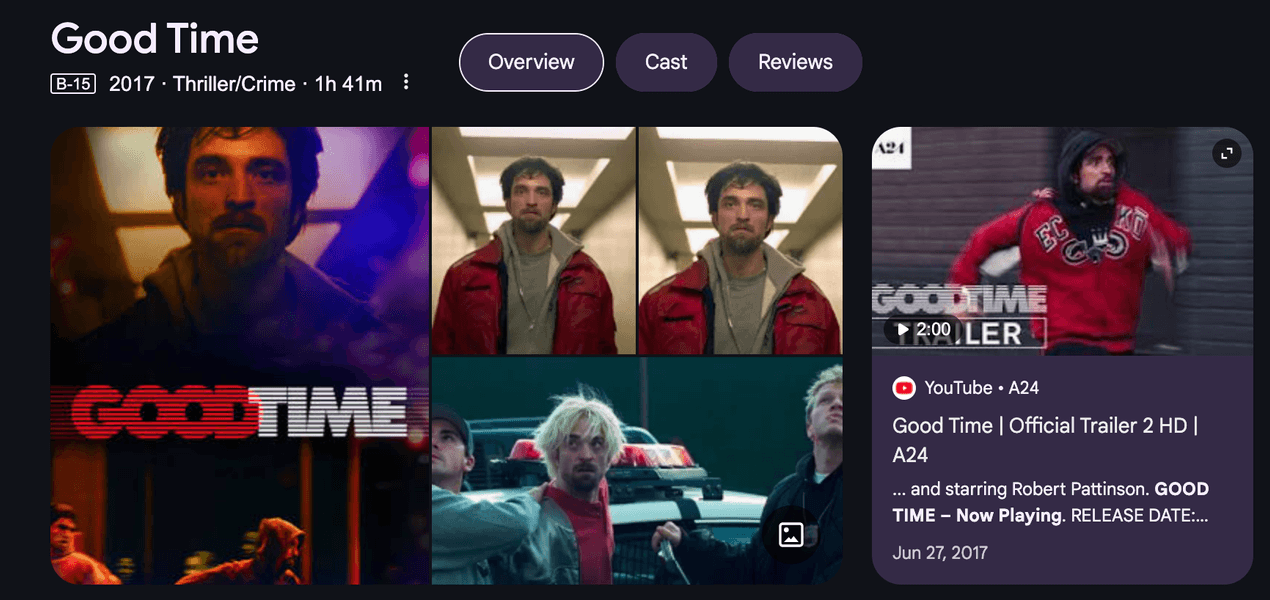 Thumbnail of Google Search