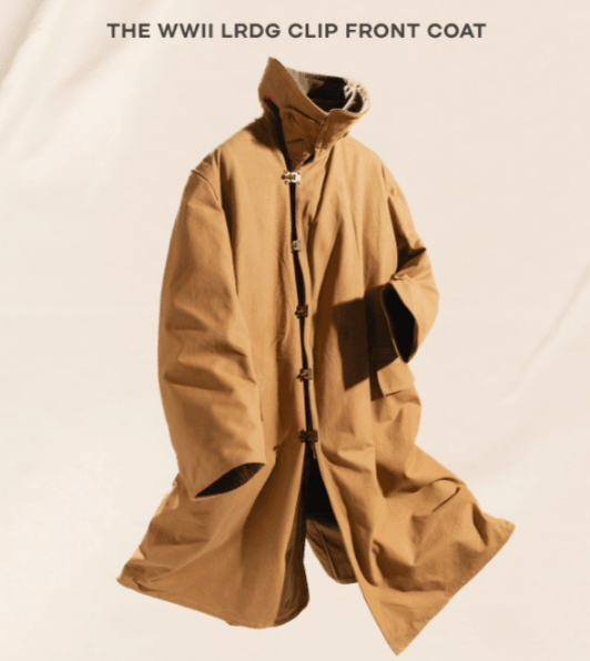 Thumbnail of The WWII LRDG Clip Front Coat