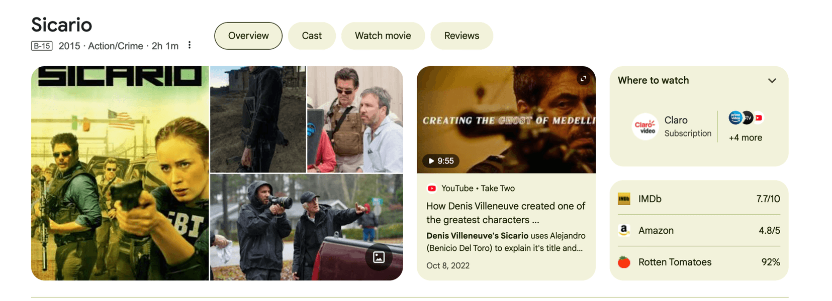Thumbnail of Google Search