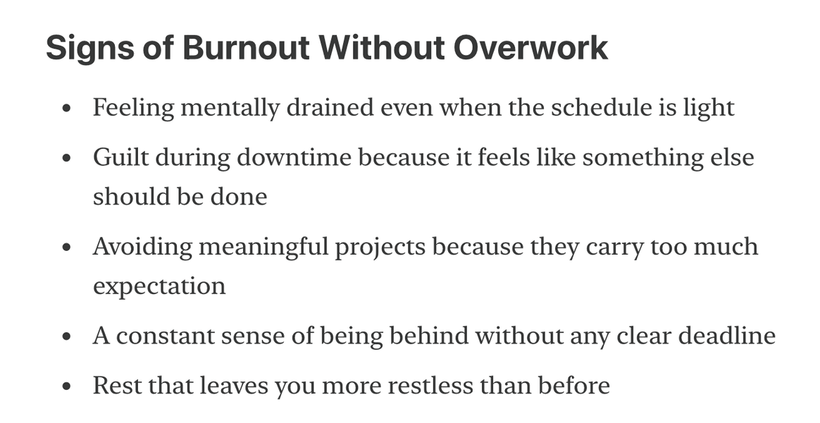 Thumbnail of Rest Won’t Save You From Burnout