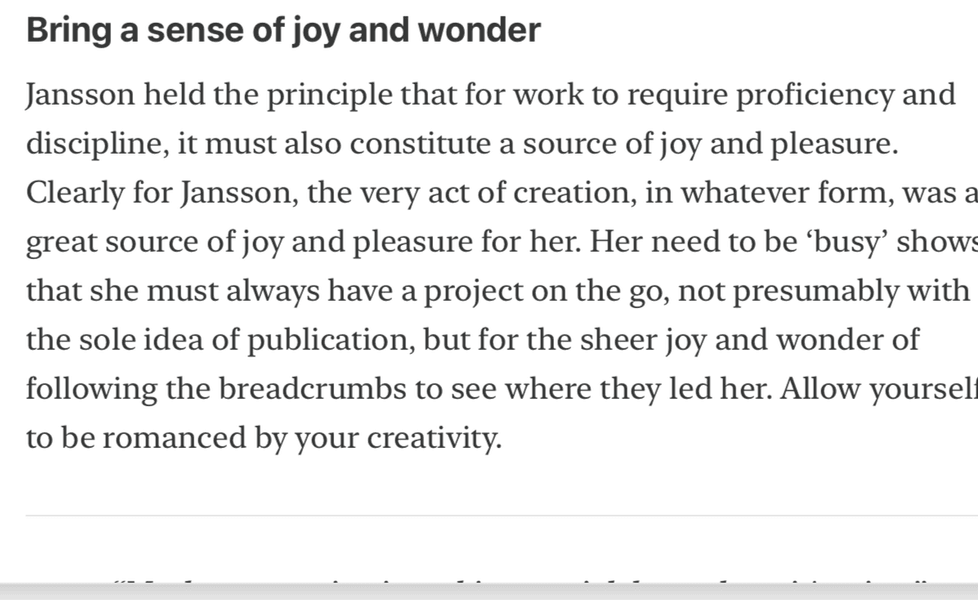 Thumbnail of Writing Rituals of Tove Jansson