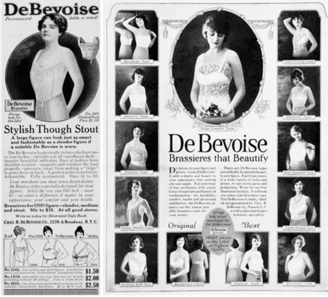 Thumbnail of Vintage bra ads