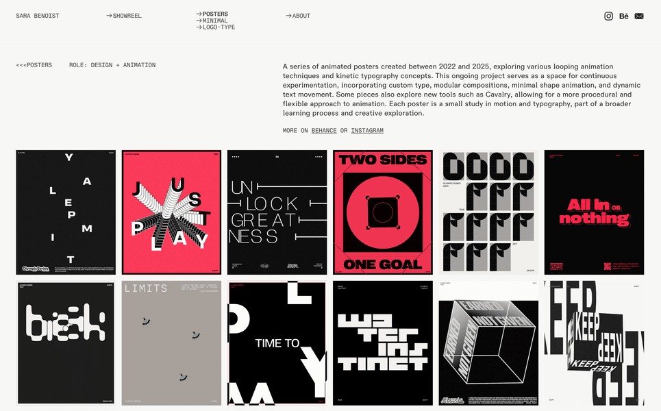 Thumbnail of POSTERS — Sara Benoist