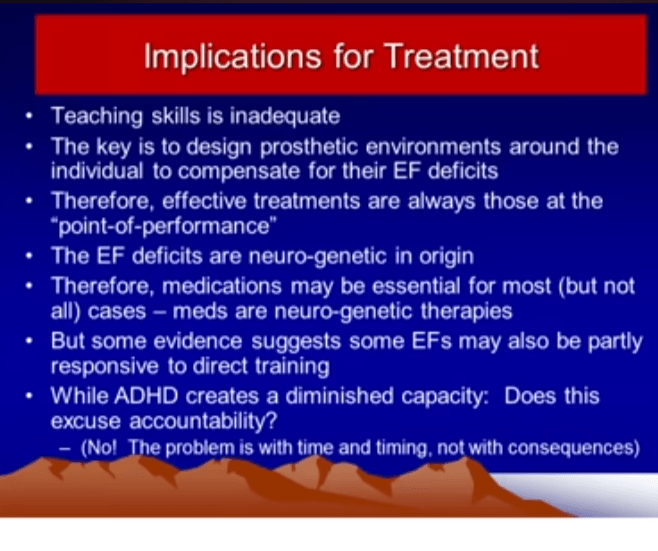 Thumbnail of This is how you treat ADHD based off science, Dr Russell Barkley part of 2012 Burnett Lecture