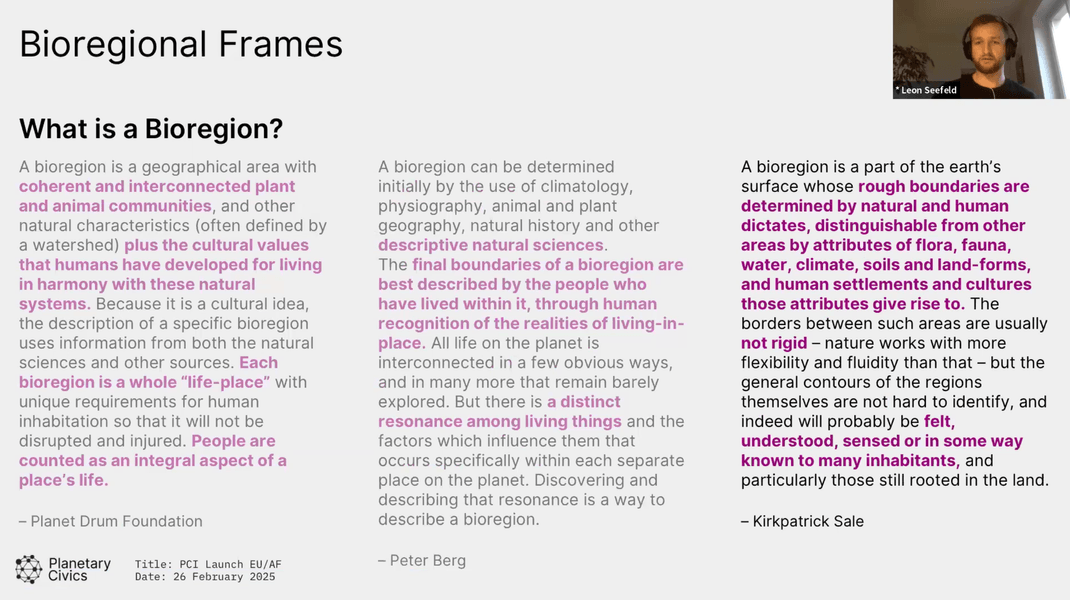 Thumbnail of Beyond the National: Cities, Bioregions and the Planetary
