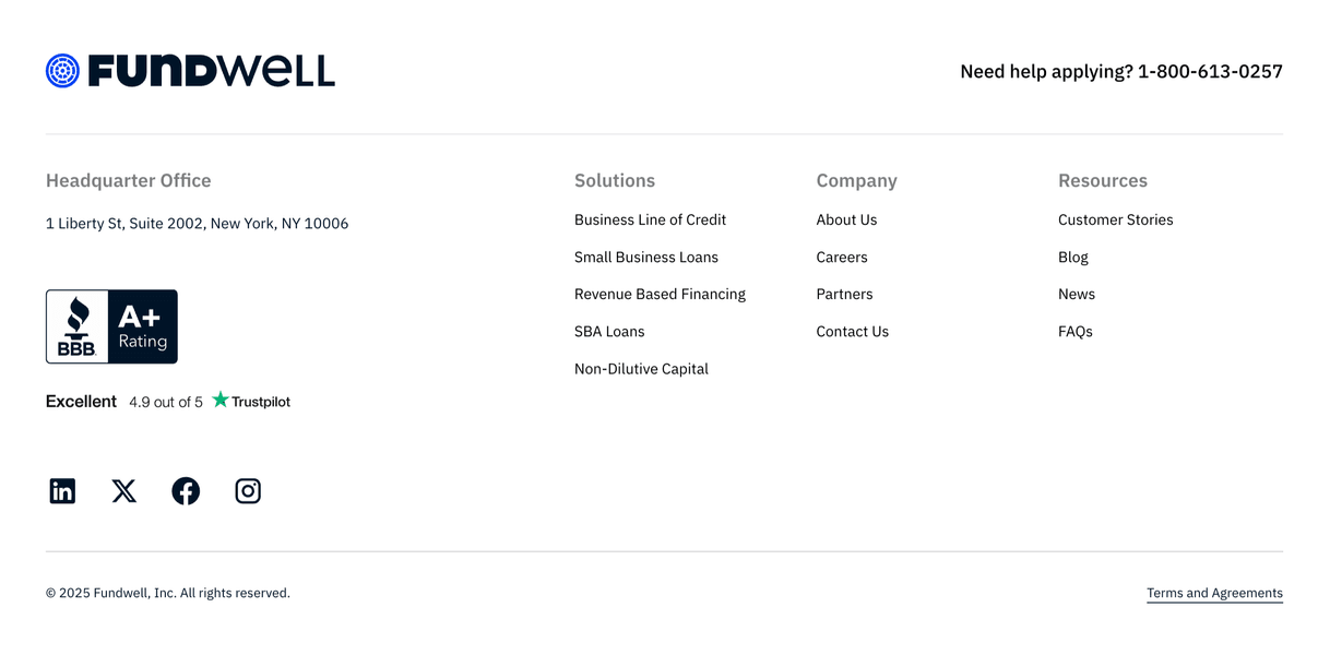 Thumbnail of Fundwell | Business Loans & Embedded Capital Solutions
